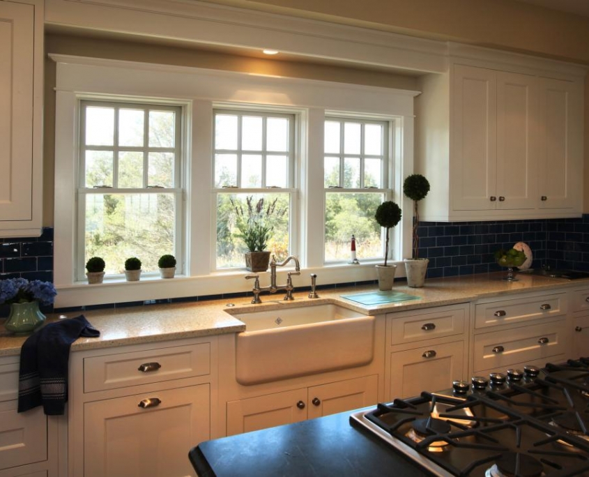 Small Kitchen With Sleek Window Treatments | KSI Cuisine Solutions