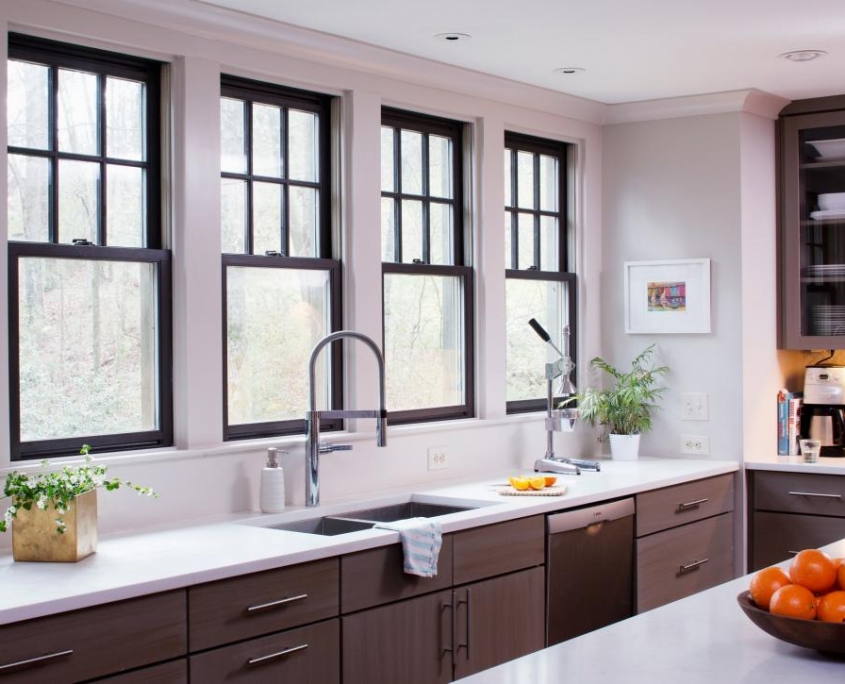 window treatments for kitchen windows over sink